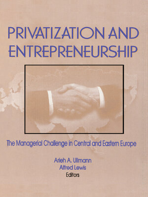 cover image of Privatization and Entrepreneurship